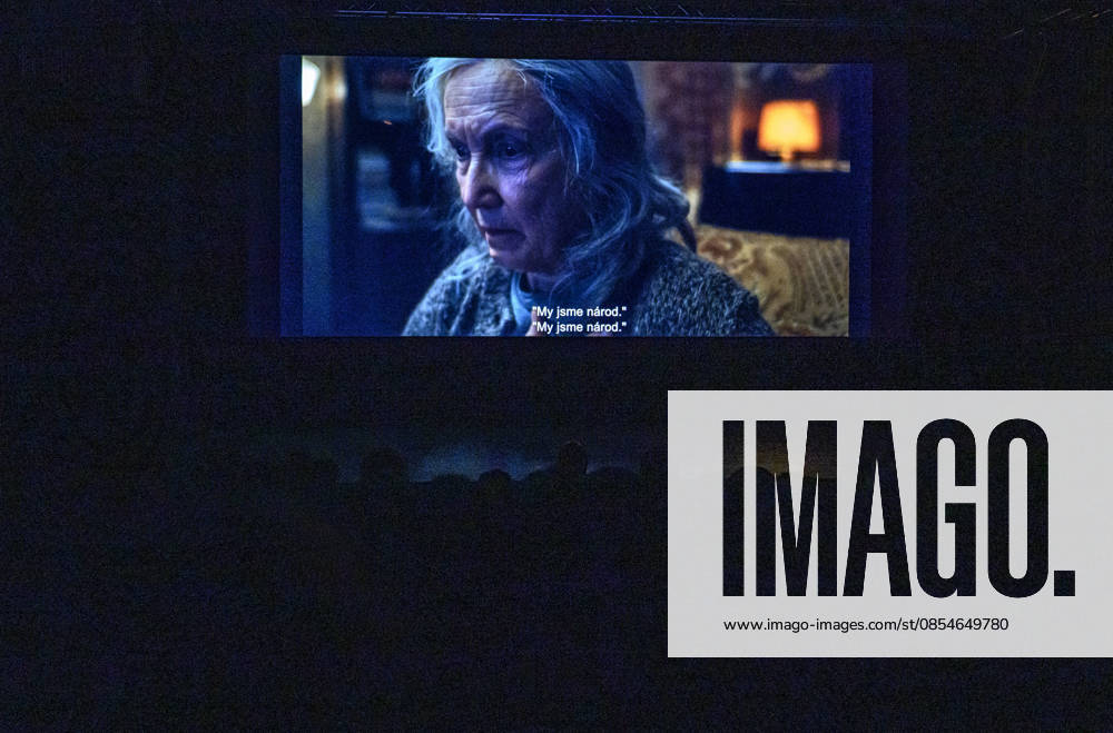 Screening of the film Gerta Schnirch, based on the award-winning novel The Expulsion of Gerta Schnirch by Katerina Tuckova in Usti nad Labem, Czech Republic, April 24, 2026. (CTKxPhoto OndrejxHajek) CTKPhotoP2026042408764 CTKPhotoP2026042408764