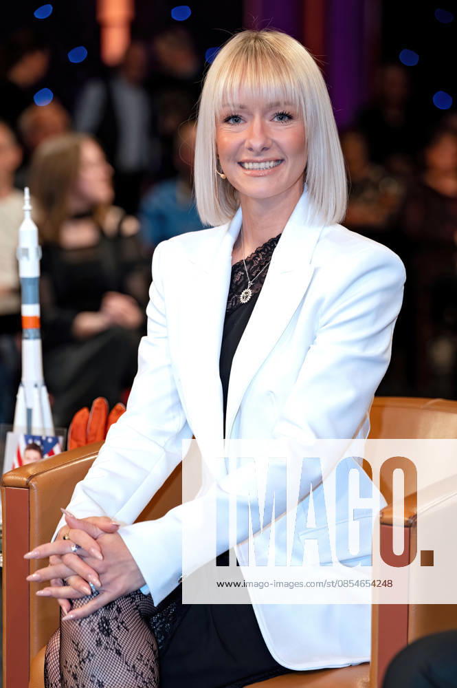 MDR Riverboat singer Christin Stark on the occasion of the recording of the MDR talk show Riverboat on 24 04 2026 at Mediacity Leipzig 20260424ADO0025