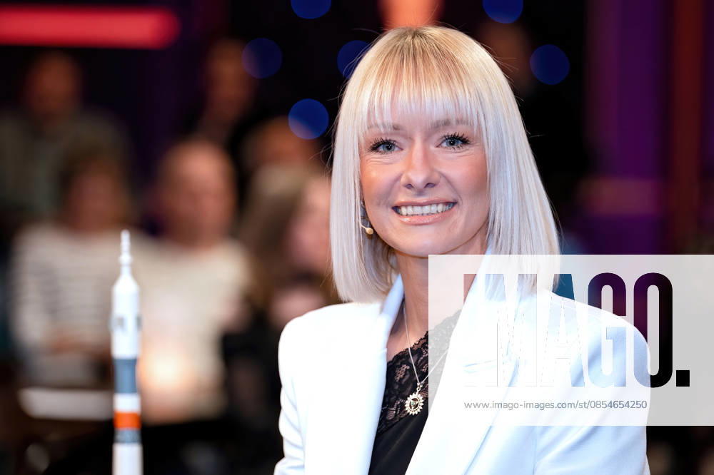 MDR Riverboat singer Christin Stark on the occasion of the recording of the MDR talk show Riverboat on 24 04 2026 at Mediacity Leipzig 20260424ADO0029