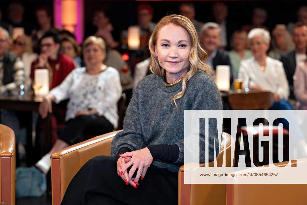 MDR Riverboat actress Lisa Maria Potthoff on the occasion of the recording of the MDR talk show Riverboat on 24 04 2026 at Mediacity Leipzig 20260424ADO0007