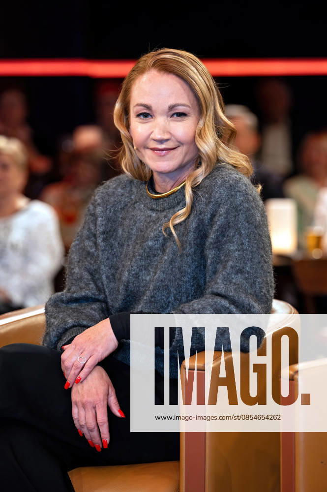 MDR Riverboat actress Lisa Maria Potthoff on the occasion of the recording of the MDR talk show Riverboat on 24 04 2026 at Mediacity Leipzig 20260424ADO0014