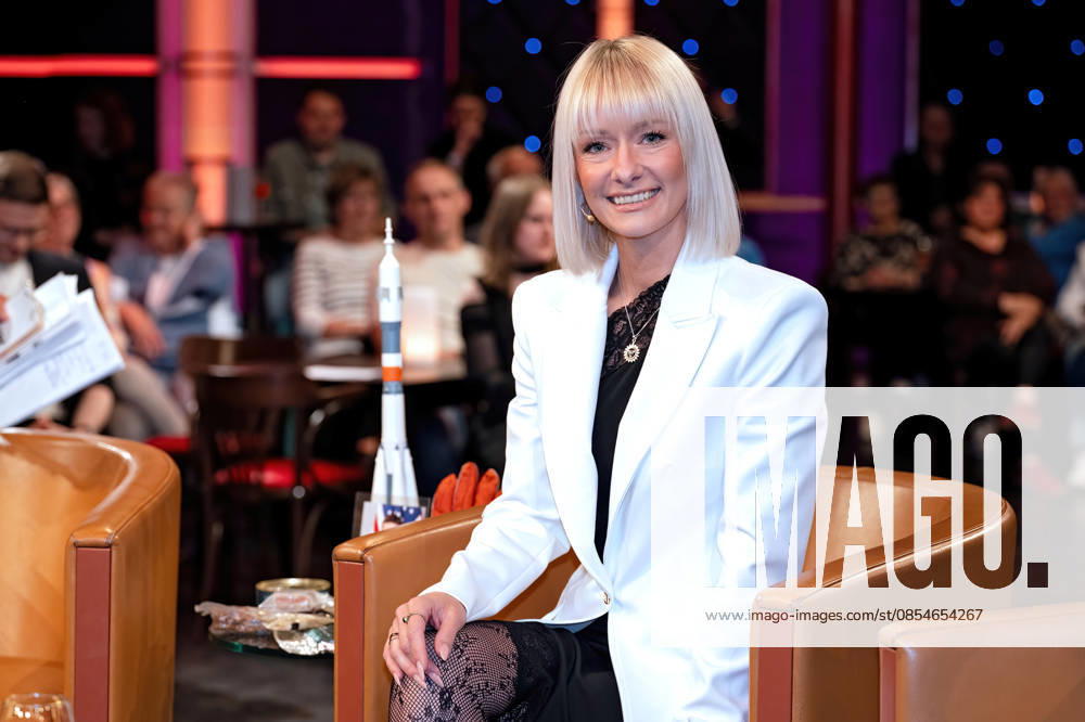 MDR Riverboat singer Christin Stark on the occasion of the recording of the MDR talk show Riverboat on 24 04 2026 at Mediacity Leipzig 20260424ADO0030
