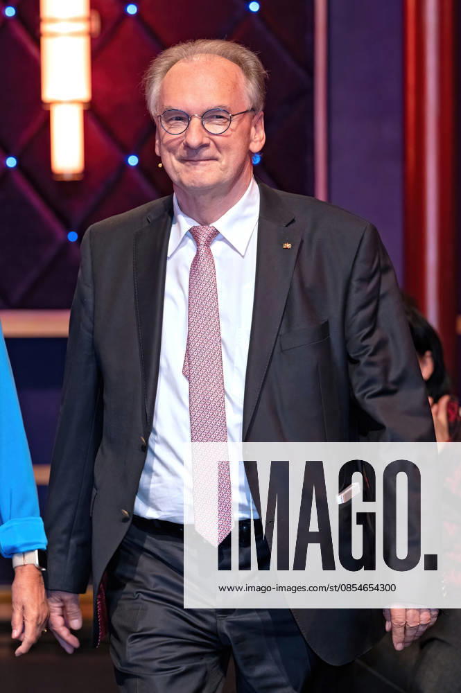 MDR Riverboat Dr. Reiner Haseloff Prime Minister a D of Saxony Anhalt on the occasion of the recording of the MDR talk show Riverboat on 24 04 2026 in the Mediacity Leipzig 20260424ADO0016