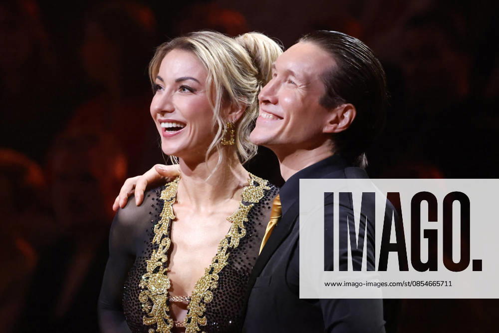 Singer Anna Carina Woitschack and dancer Evgeny Vinokurov at the seventh dance show of the 19th season of the RTL dance show Lets Dance at the Coloneum 24 04 2026 NRW Germany