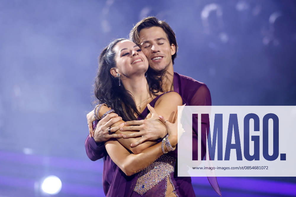 Internet personality Joel Mattli and dancer Malika Dzumaev at the seventh dance show of the 19th season of the RTL dance show Lets Dance at the Coloneum Cologne, 24 04 2026 NRW Germany