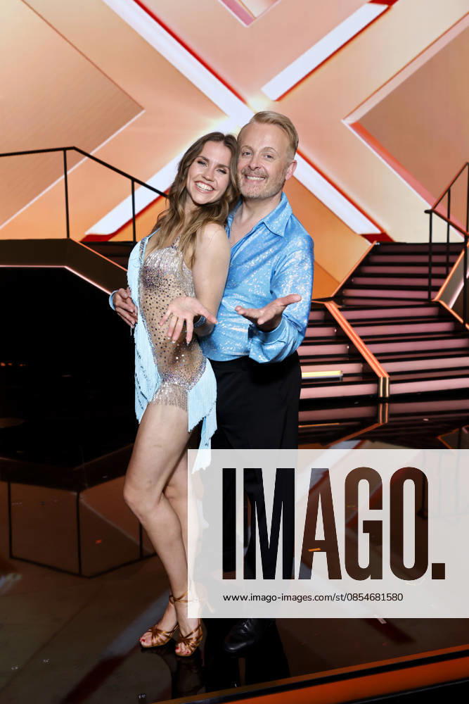 Entertainer Ross Antony and dancer Mariia Maksina at the seventh dance show of the 19th season of the RTL dance show Lets Dance at the Coloneum Cologne, 24 04 2026 NRW Germany