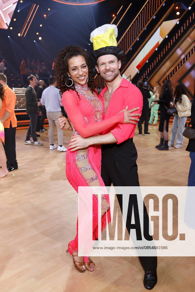 Singer Nadja Benaissa No Angels and dancer Vadim Garbuzov at the seventh dance show of the 19th season of the RTL dance show Lets Dance at the Coloneum Cologne, 24 04 2026 NRW Germany