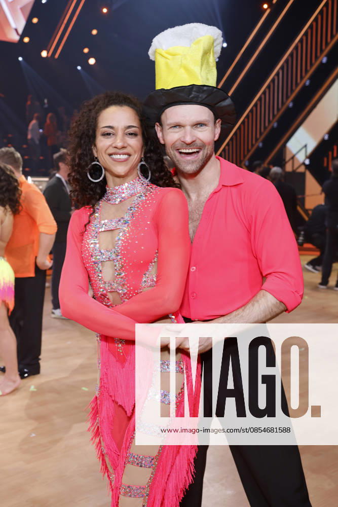 Singer Nadja Benaissa No Angels and dancer Vadim Garbuzov at the seventh dance show of the 19th season of the RTL dance show Lets Dance at the Coloneum Cologne, 24 04 2026 NRW Germany