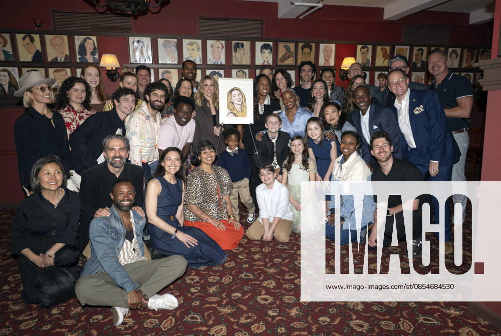 Caissie Levy and Ragtime Cast at Caissie Levy joins the legendary wall of caricatures at Sardi s. Held at SardiÃ¢â‚¬â ¢s in New York. Zuma Press April 24, 2026. New York United States - ZUMAp281 20260424_zea_p281_046
