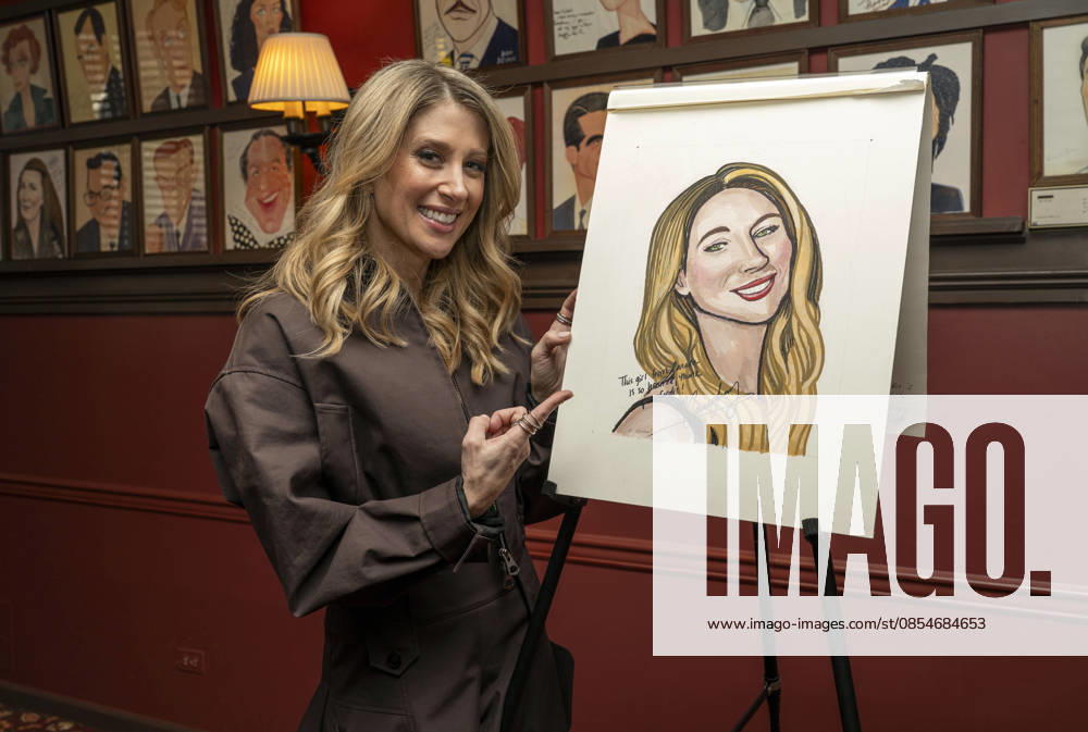 Caissie Levy joins the legendary wall of caricatures at Sardi s. Held at SardiÃ¢â‚¬â ¢s in New York. Zuma Press April 24, 2026. New York United States - ZUMAp281 20260424_zea_p281_026