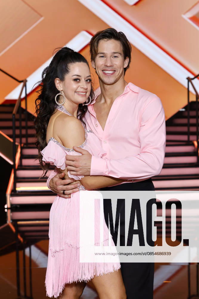 Internet personality Joel Mattli and dancer Malika Dzumaev at the seventh dance show of the 19th season of the RTL dance show Lets Dance at the Coloneum Cologne, 24 04 2026 NRW Germany