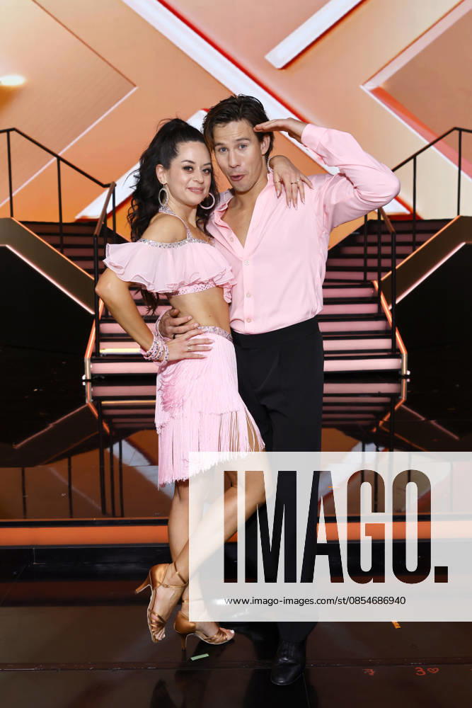 Internet personality Joel Mattli and dancer Malika Dzumaev at the seventh dance show of the 19th season of the RTL dance show Lets Dance at the Coloneum Cologne, 24 04 2026 NRW Germany