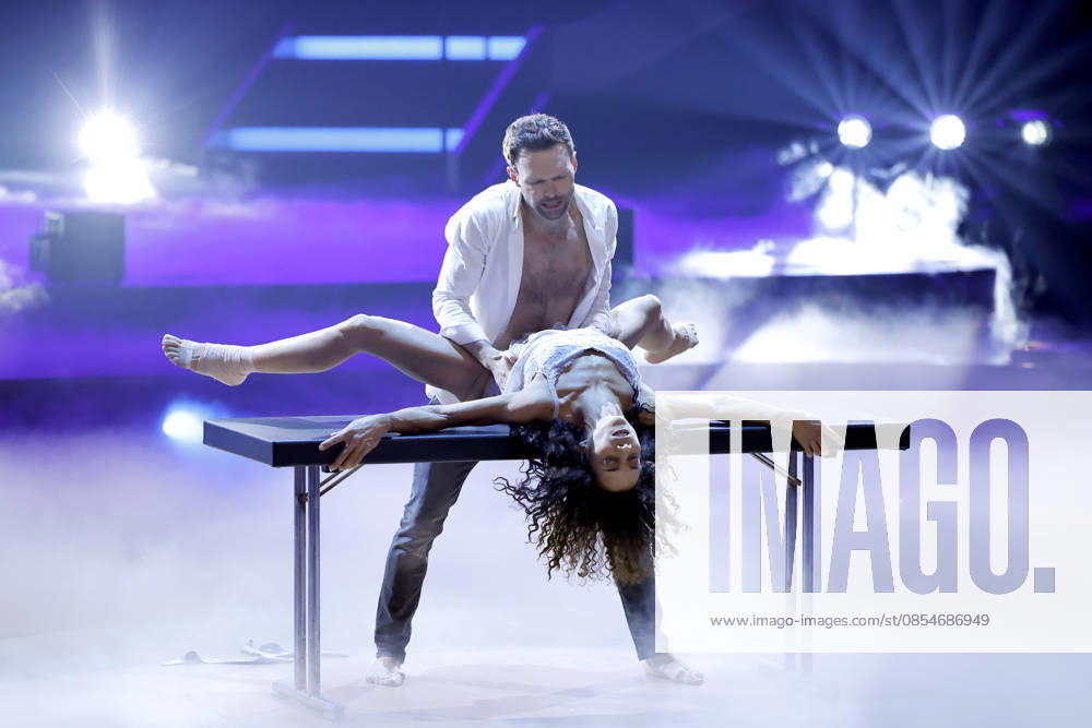Singer Nadja Benaissa No Angels and dancer Vadim Garbuzov at the seventh dance show of the 19th season of the RTL dance show Lets Dance at the Coloneum Cologne, 24 04 2026 NRW Germany