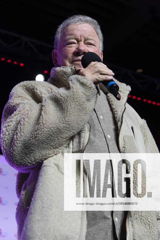 William Shatner, 95, speaks during a panel at Calgary Expo at the BMO Centre in Calgary, Alberta, Canada on Saturday, April 26, 2026. Calgary CANADA - ZUMAr123 20260425_zap_r123_003