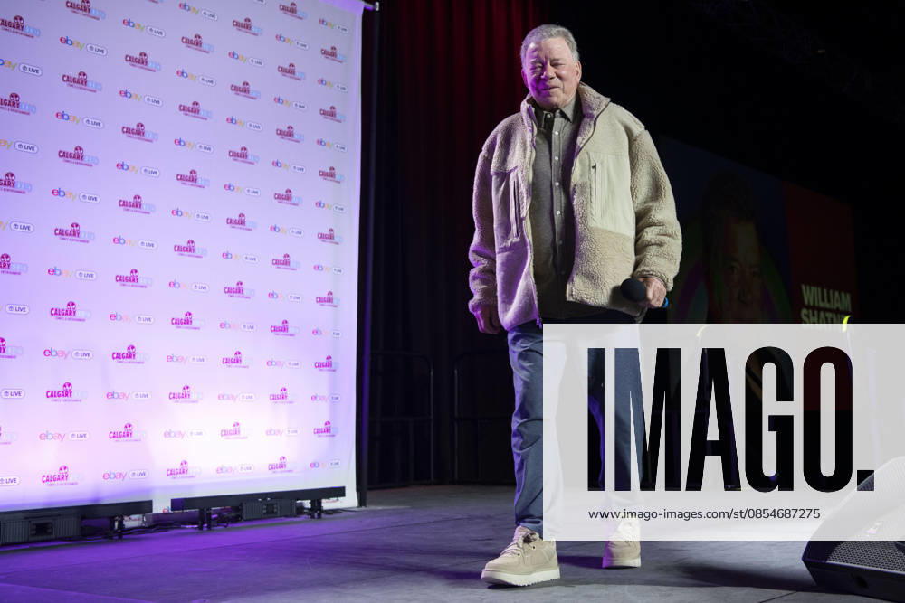 William Shatner, 95, speaks during a panel at Calgary Expo at the BMO Centre in Calgary, Alberta, Canada on Saturday, April 26, 2026. Calgary CANADA - ZUMAr123 20260425_zap_r123_005