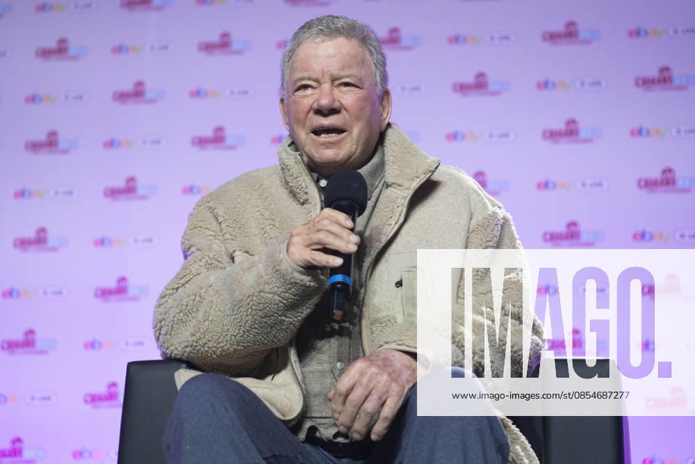 William Shatner, 95, speaks during a panel at Calgary Expo at the BMO Centre in Calgary, Alberta, Canada on Saturday, April 26, 2026. Calgary CANADA - ZUMAr123 20260425_zap_r123_007