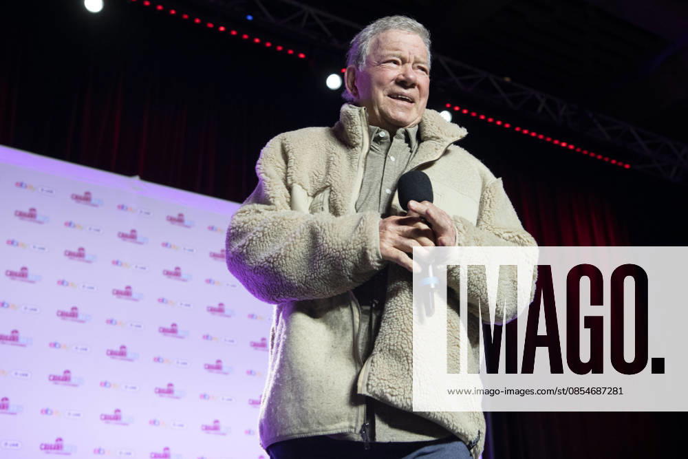 William Shatner, 95, speaks during a panel at Calgary Expo at the BMO Centre in Calgary, Alberta, Canada on Saturday, April 26, 2026. Calgary CANADA - ZUMAr123 20260425_zap_r123_001