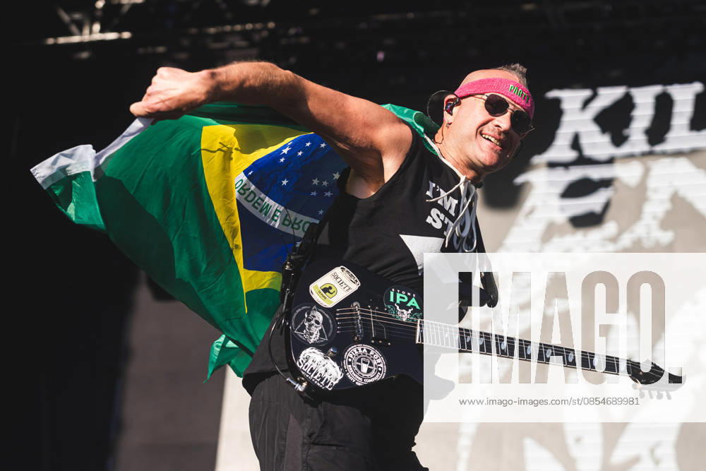 SaO PAULO, SP - 25.04.2026: BANGERS OPEN AIR 2026 - The band Killswitch Engage performs on the Ice Stage at the Bangers Open Air 2026 festival held at the Memorial da América Latina on the afternoon of this Saturday (25) x2931839x YurixMurakami