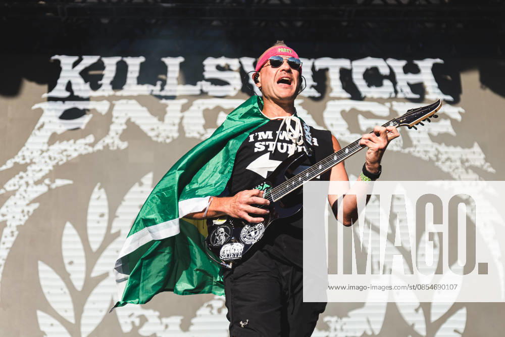SaO PAULO, SP - 25.04.2026: BANGERS OPEN AIR 2026 - The band Killswitch Engage performs on the Ice Stage at the Bangers Open Air 2026 festival held at the Memorial da América Latina on the afternoon of this Saturday (25) x2931846x YurixMurakami
