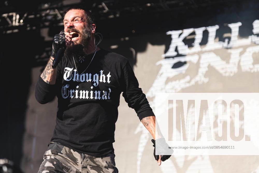 SaO PAULO, SP - 25.04.2026: BANGERS OPEN AIR 2026 - The band Killswitch Engage performs on the Ice Stage at the Bangers Open Air 2026 festival held at the Memorial da América Latina on the afternoon of this Saturday (25) x2931849x YurixMurakami