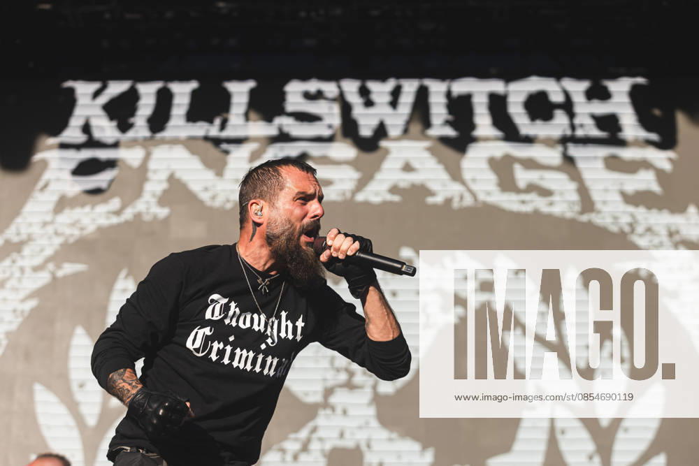 SaO PAULO, SP - 25.04.2026: BANGERS OPEN AIR 2026 - The band Killswitch Engage performs on the Ice Stage at the Bangers Open Air 2026 festival held at the Memorial da América Latina on the afternoon of this Saturday (25) x2931854x YurixMurakami