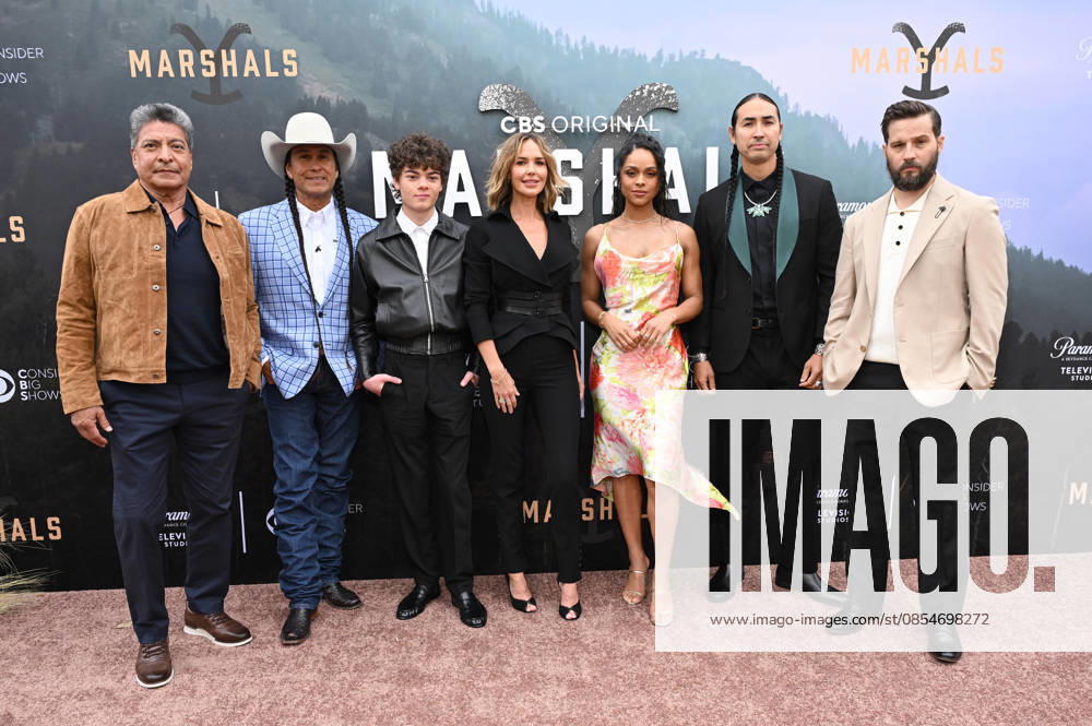 ˜Marshals FYC Gil Birmingham, Mo Brings Plenty, Brecken Merrill, Arielle Kebbel, Ash Santos, Tatanka Means and Logan Marshall-Green arriving to the Marshals? FYC held at Paramount Studios on April 25, 2026 in Hollywood, CA. Hollywood Paramount Studios California USA