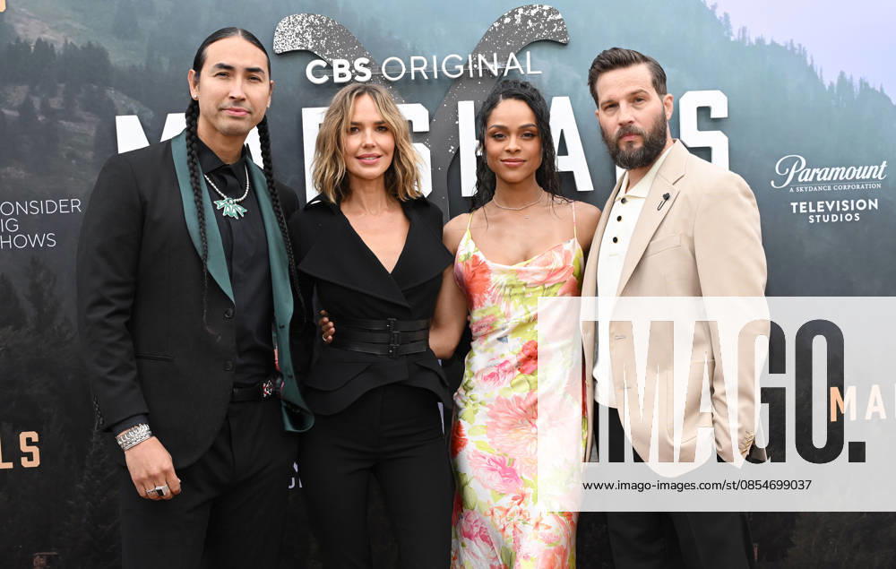 ˜Marshals FYC Mo Brings Plenty, Arielle Kebbel, Ash Santos and Logan Marshall-Green arriving to the Marshals FYC held at Paramount Studios on April 25, 2026 in Hollywood, CA. Hollywood Paramount Studios California USA