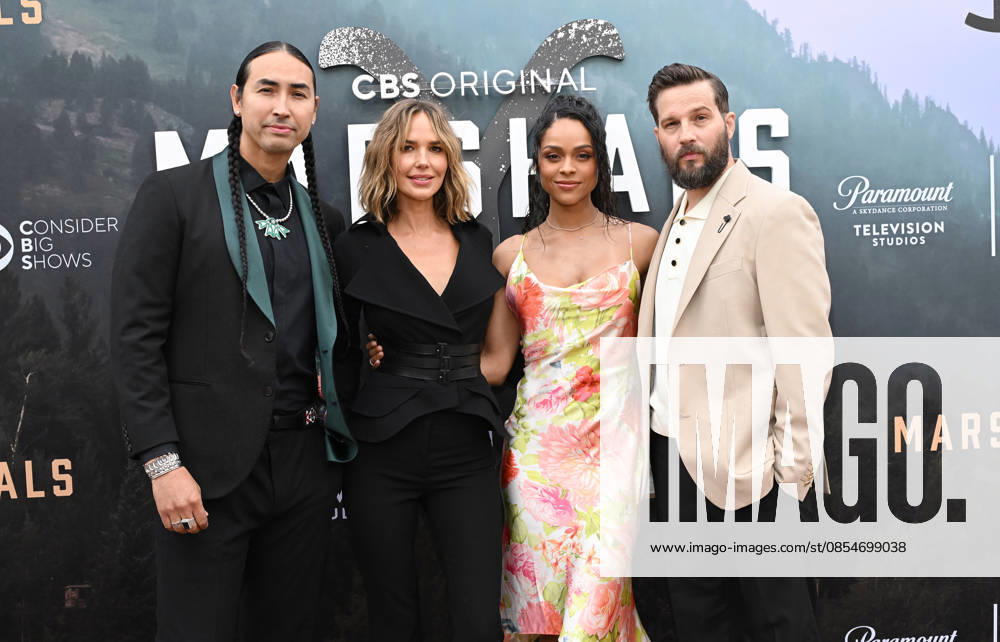 ˜Marshals FYC Mo Brings Plenty, Arielle Kebbel, Ash Santos and Logan Marshall-Green arriving to the Marshals FYC held at Paramount Studios on April 25, 2026 in Hollywood, CA. Hollywood Paramount Studios California USA