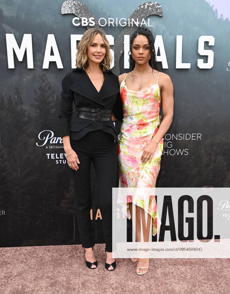 ˜Marshals FYC Arielle Kebbel and Ash Santos arriving to the Marshals FYC held at Paramount Studios on April 25, 2026 in Hollywood, CA. Hollywood Paramount Studios California USA
