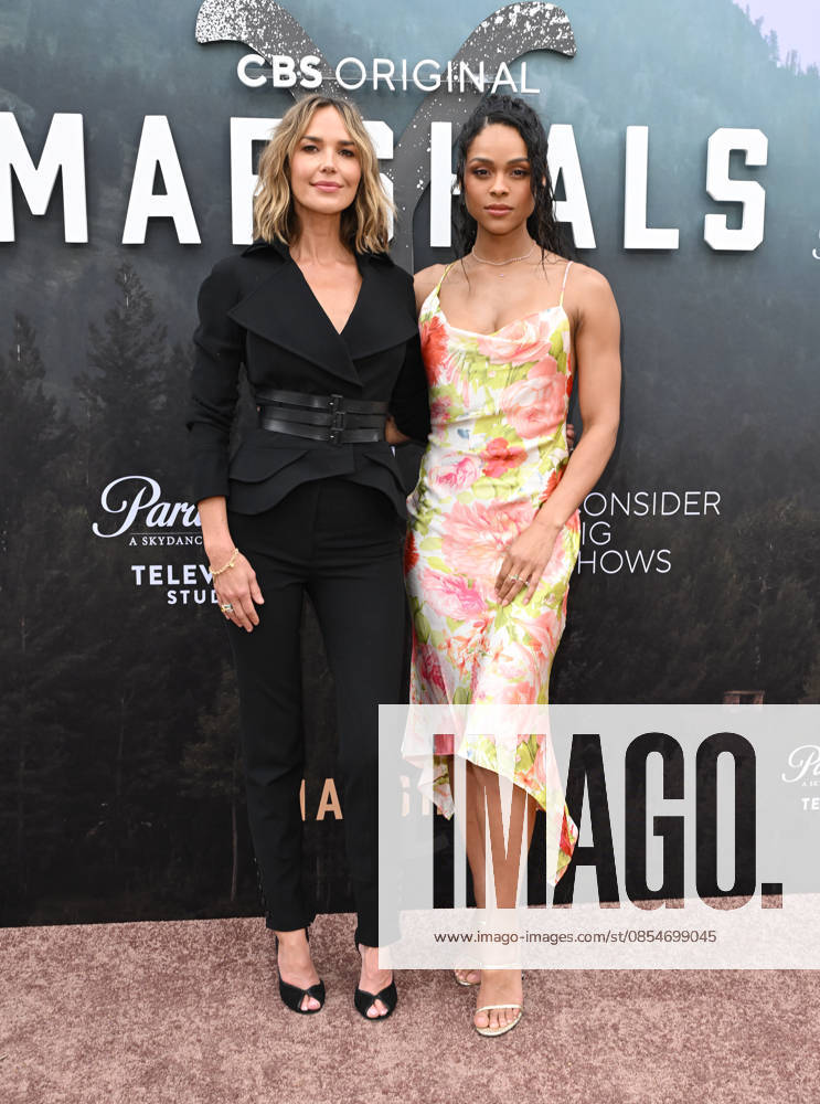 ˜Marshals FYC Arielle Kebbel and Ash Santos arriving to the Marshals FYC held at Paramount Studios on April 25, 2026 in Hollywood, CA. Hollywood Paramount Studios California USA