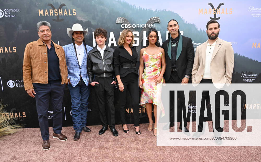 ˜Marshals FYC Gil Birmingham, Mo Brings Plenty, Brecken Merrill, Arielle Kebbel, Ash Santos,Tatanka Means and Logan Marshall-Green arriving to the Marshals FYC held at Paramount Studios on April 25, 2026 in Hollywood, CA. Hollywood Paramount Studios California USA