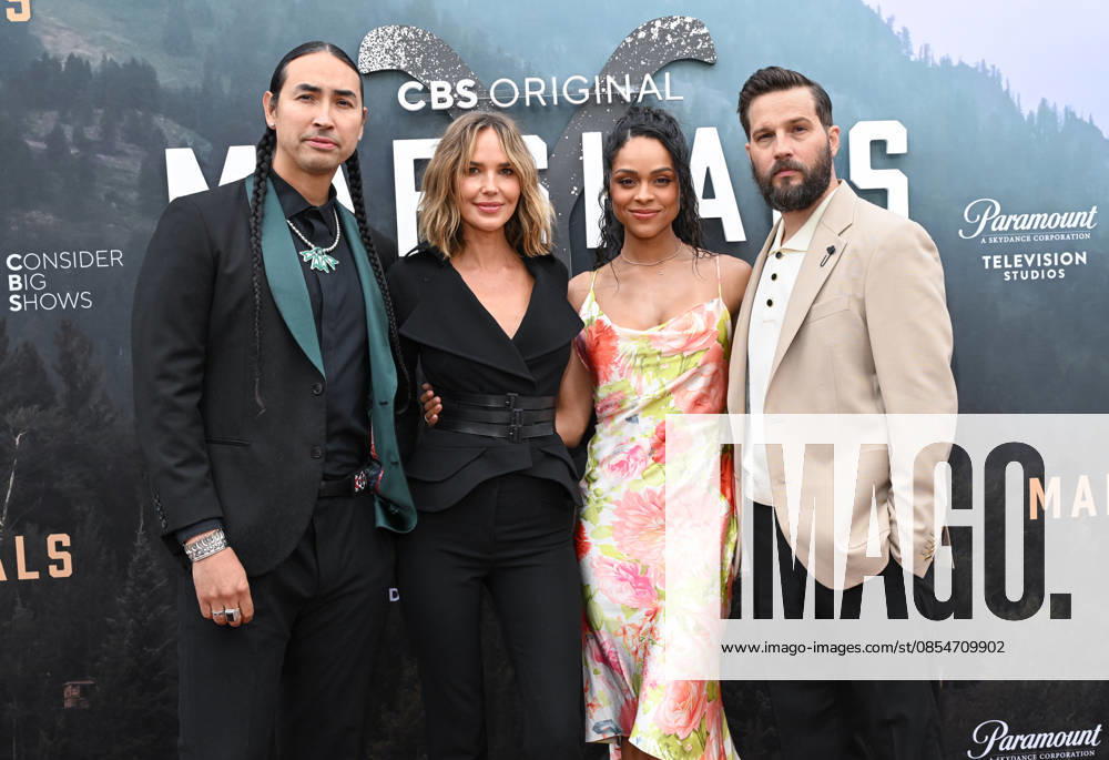 ˜Marshals FYC Mo Brings Plenty, Arielle Kebbel, Ash Santos and Logan Marshall-Green arriving to the Marshals FYC held at Paramount Studios on April 25, 2026 in Hollywood, CA. Hollywood Paramount Studios California USA