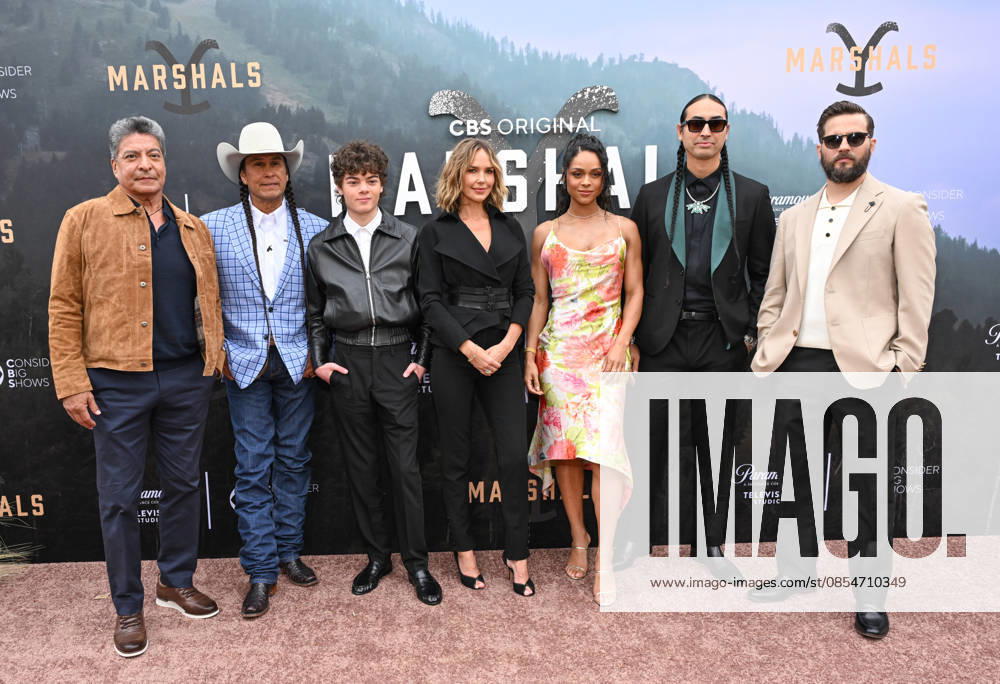 ˜Marshals FYC Gil Birmingham, Mo Brings Plenty, Brecken Merrill, Arielle Kebbel, Ash Santos,Tatanka Means and Logan Marshall-Green arriving to the Marshals FYC held at Paramount Studios on April 25, 2026 in Hollywood, CA. Hollywood Paramount Studios California USA