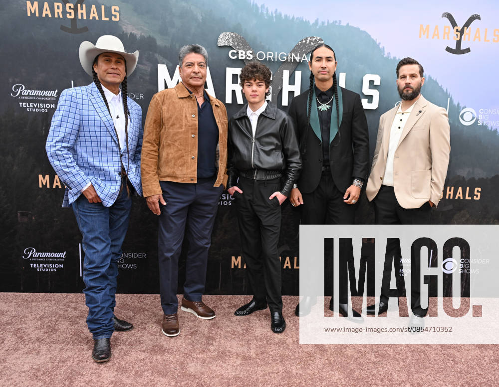 ˜Marshals FYC Mo Brings Plenty, Gil Birmingham, Brecken Merrill, Tatanka Means and Logan Marshall-Green arriving to the Marshals FYC held at Paramount Studios on April 25, 2026 in Hollywood, CA. Hollywood Paramount Studios California USA