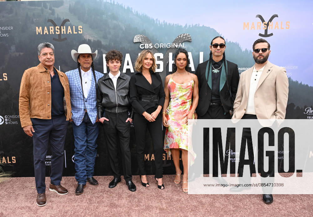˜Marshals FYC Gil Birmingham, Mo Brings Plenty, Brecken Merrill, Arielle Kebbel, Ash Santos,Tatanka Means and Logan Marshall-Green arriving to the Marshals FYC held at Paramount Studios on April 25, 2026 in Hollywood, CA. Hollywood Paramount Studios California USA