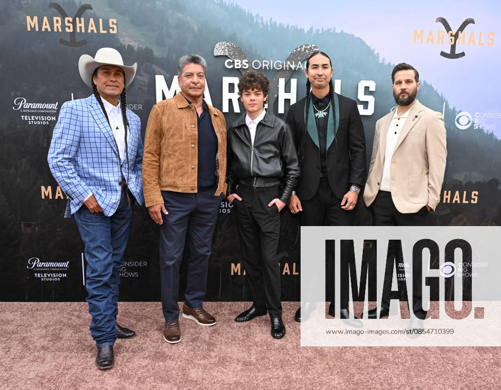 ˜Marshals FYC Mo Brings Plenty, Gil Birmingham, Brecken Merrill, Tatanka Means and Logan Marshall-Green arriving to the Marshals FYC held at Paramount Studios on April 25, 2026 in Hollywood, CA. Hollywood Paramount Studios California USA