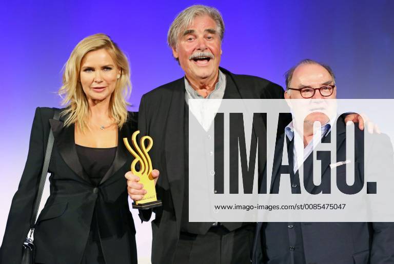 Actors Award 14 09 2018 Veronika Maria Caecilia Ferres Peter Simonischek Udo Samel at the awards ceremony German actors prize at the Kino Zoo Palast Hardenbergstrasse 29A Berlin 14 09 2018