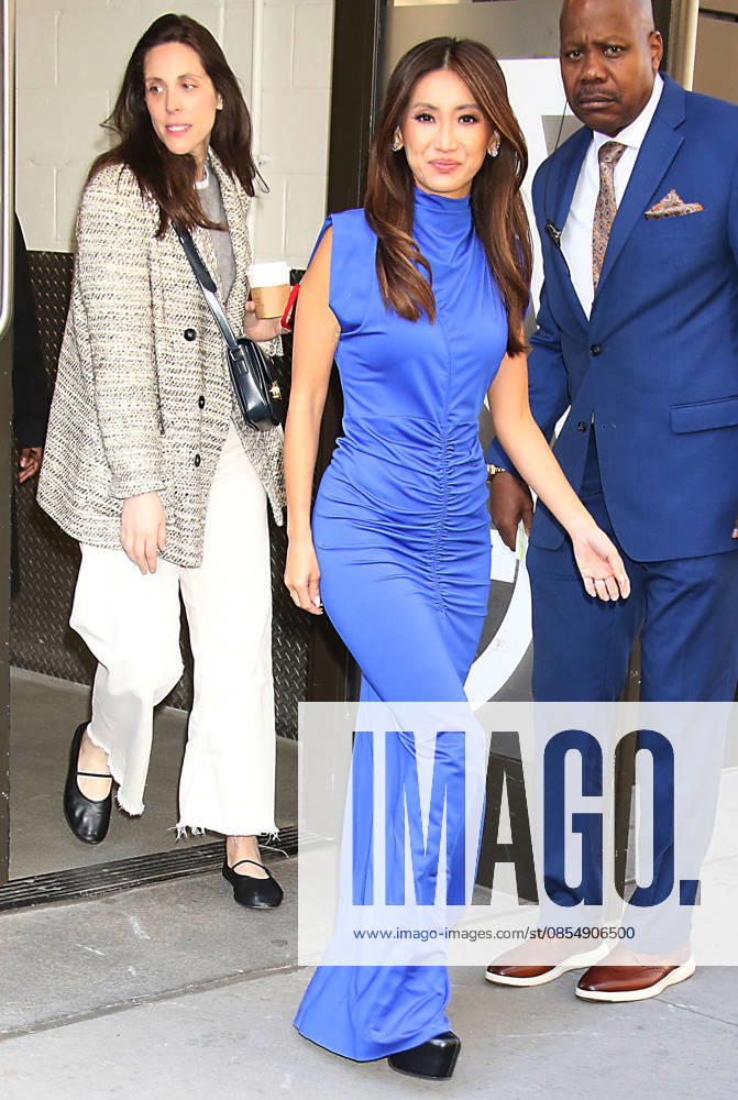 NEW YORK, NY- APRIL 27: Brenda Song seen at ABC Studios in New York City on April 27, 2026.