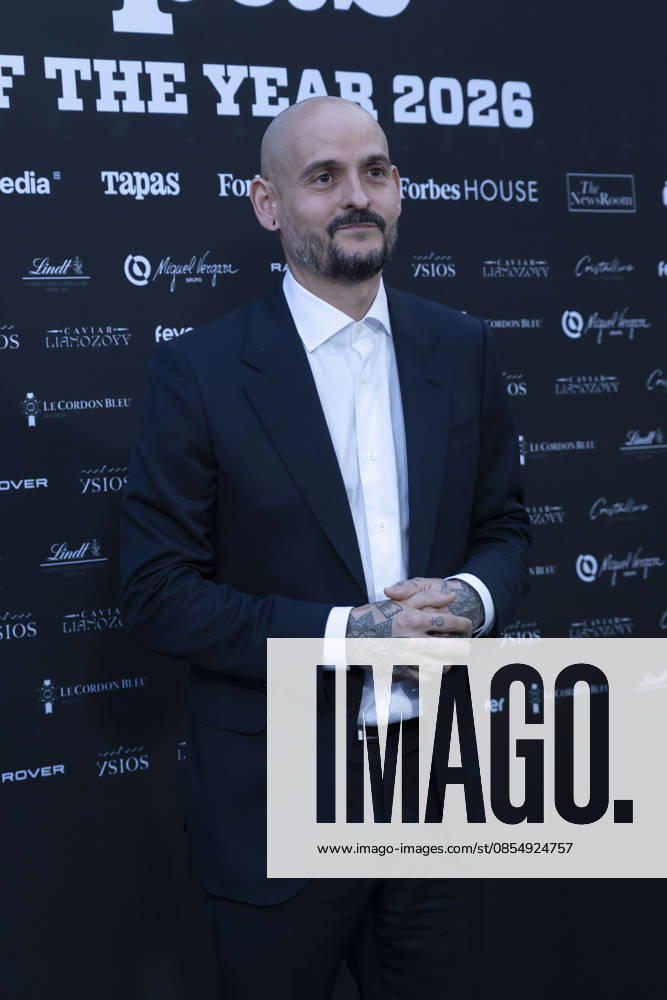 Aitor Zabala attends Chef of the Year 2026 photocall .April 27, 2026 in Madrid, Spain. (20260427015)