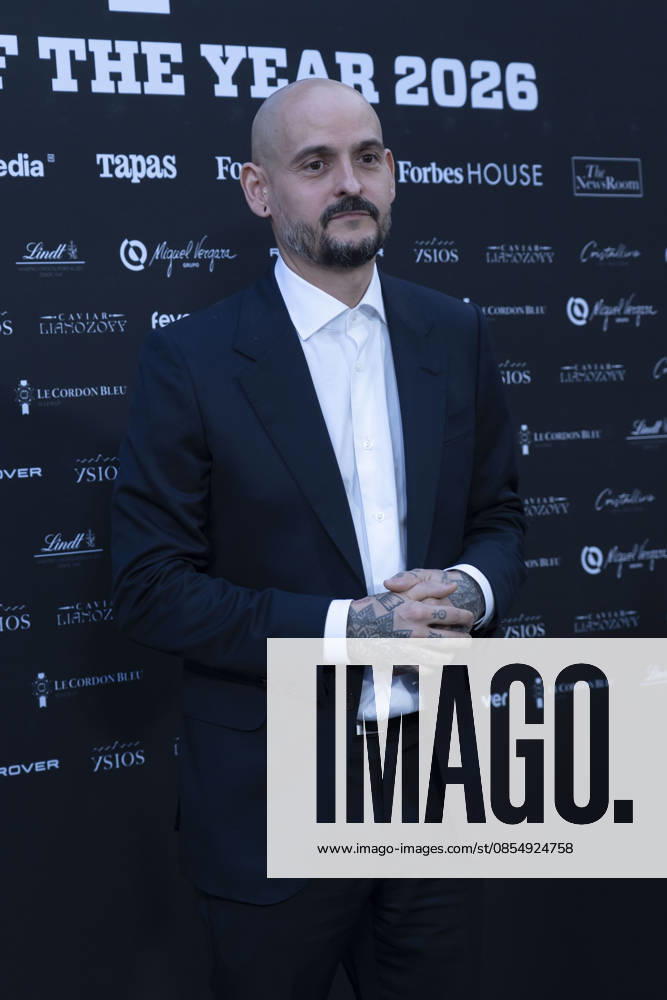 Aitor Zabala attends Chef of the Year 2026 photocall .April 27, 2026 in Madrid, Spain. (20260427017)