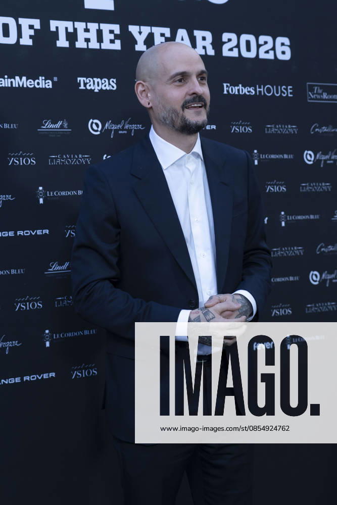 Aitor Zabala attends Chef of the Year 2026 photocall .April 27, 2026 in Madrid, Spain. (20260427030)