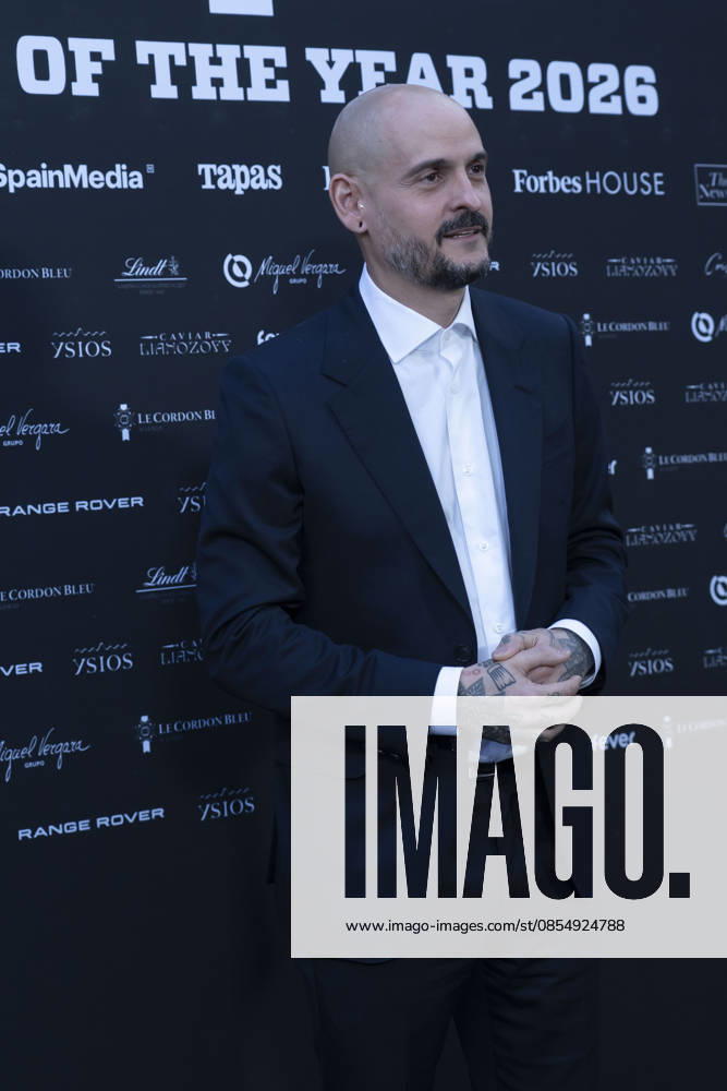 Aitor Zabala attends Chef of the Year 2026 photocall .April 27, 2026 in Madrid, Spain. (20260427044)