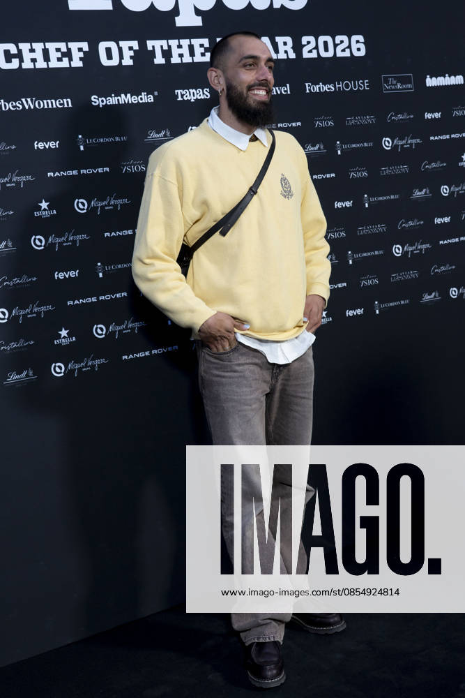Borja Iglesias attends Chef of the Year 2026 photocall .April 27, 2026 in Madrid, Spain. (20260427495)