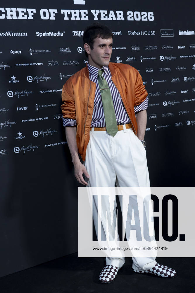Alejandro Gomez aka Palomo Spain attends Chef of the Year 2026 photocall .April 27, 2026 in Madrid, Spain. (20260427533)