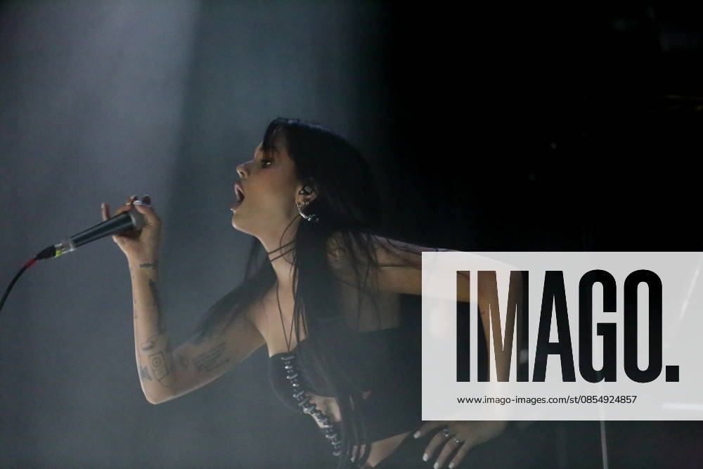 Maggie Lindemann at a concert at Hole 44 in Berlin, April 27, 2026 Maggie Lindemann concert Berlin