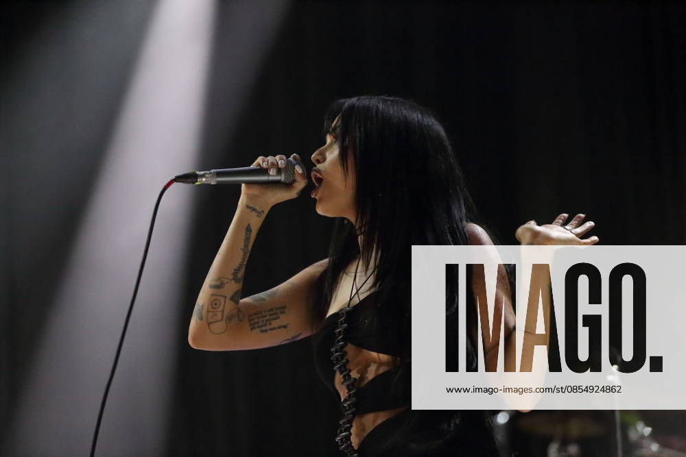 Maggie Lindemann at a concert at Hole 44 in Berlin, April 27, 2026 Maggie Lindemann concert Berlin
