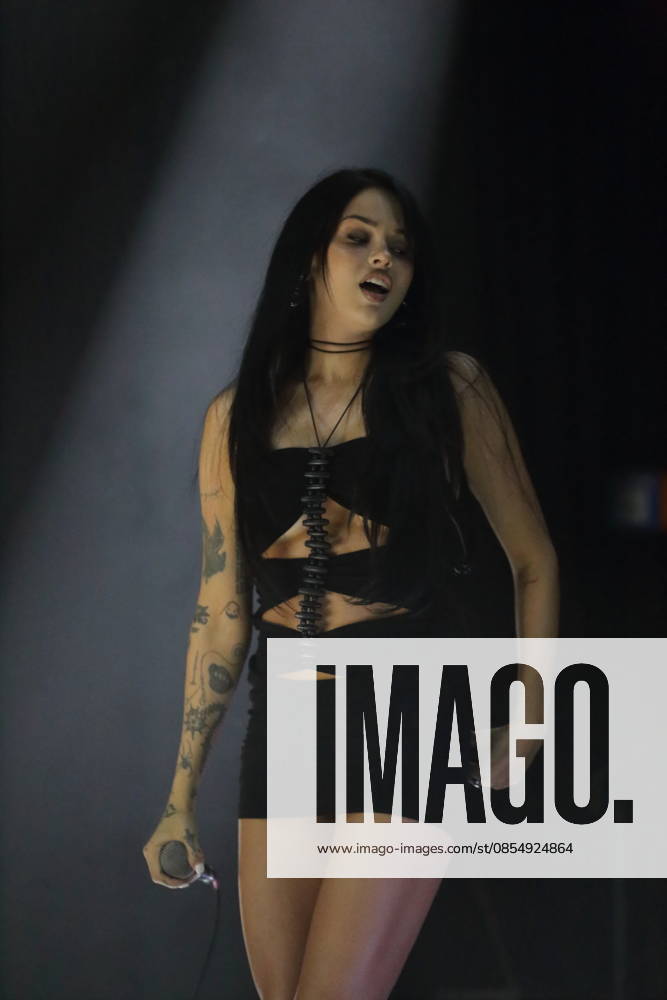 Maggie Lindemann at a concert at Hole 44 in Berlin, April 27, 2026 Maggie Lindemann concert Berlin