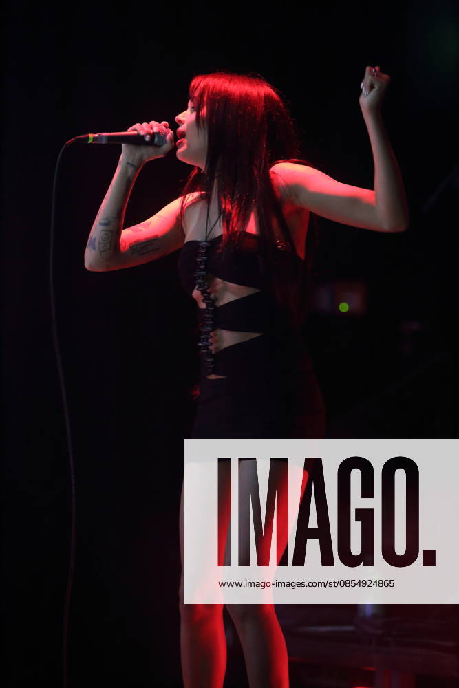 Maggie Lindemann at a concert at Hole 44 in Berlin, April 27, 2026 Maggie Lindemann concert Berlin