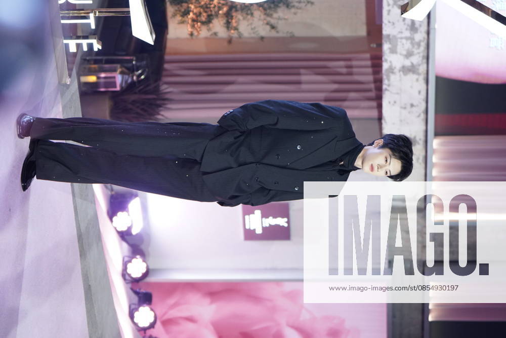 Actor singer Yan An attends YSL event on April 27, 2026 in Shanghai, China.