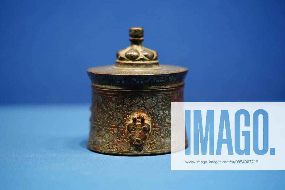 A piece of Iranian cultural treasure is on display during The Flowing Galaxy: Treasures of Persian Culture and Art exhibition at lnner Mongolia Museum on January 18, 2026 in Hohhot, Inner Mongolia Autonomous Region of China. The Flowing Galaxy: Treasures of Persian Culture and Art brings together 151 artifacts from five Iranian museums, marking the first time Iranian relics from institutions beyond the National Museum of Iran have been exhibited in China.
